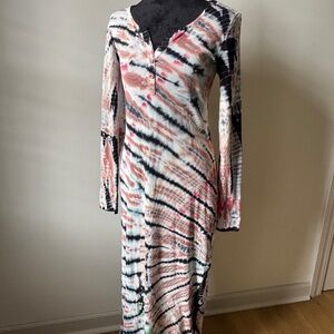Young Fabulous & Broke Tie Dye Dress - Size Medium
